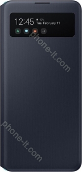 Samsung S-View wallet Cover for Galaxy A51 5G black 