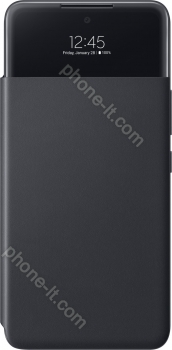 Samsung S-View wallet Cover for Galaxy A53 5G black 