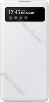 Samsung S-View wallet Cover for Galaxy S10 Lite white 