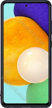 Samsung Silicone Cover for Galaxy A52 black 