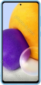 Samsung Silicone Cover for Galaxy A72 blue 
