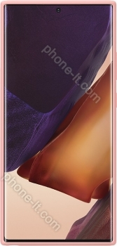 Samsung Silicone Cover for Galaxy Note 20 Ultra mystic bronze 