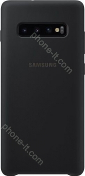 Samsung Silicone Cover for Galaxy S10+ black 
