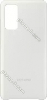 Samsung Silicone Cover for Galaxy S20 FE white 
