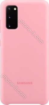 Samsung Silicone Cover for Galaxy S20 pink 