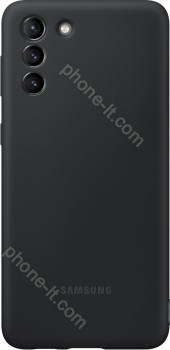 Samsung Silicone Cover for Galaxy S21+ black 