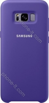 Samsung Silicone Cover for Galaxy S8+ purple 