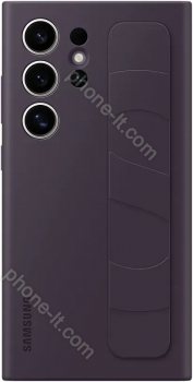 Samsung Silicone Grip case for Galaxy S24 Ultra dark violet 