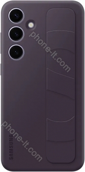Samsung Silicone Grip case for Galaxy S24+ dark violet 