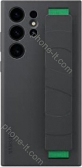 Samsung Silicone Grip case for Galaxy S23 Ultra black 