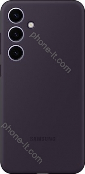 Samsung Silicone case for Galaxy S24+ dark violet 