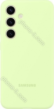 Samsung Silicone case for Galaxy S24 lime 
