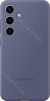 Samsung Silicone case for Galaxy S24 purple 