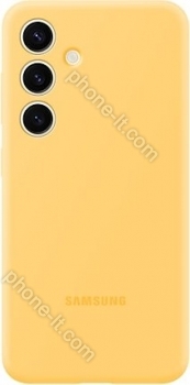 Samsung Silicone case for Galaxy S24 yellow 