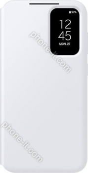 Samsung Smart View wallet case for Galaxy S23 FE white 