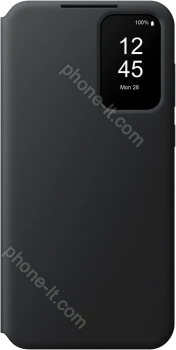 Samsung Smart View wallet case for Galaxy A55 5G black 