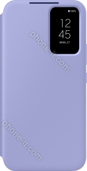 Samsung Smart View wallet case for Galaxy A54 5G blueberry 