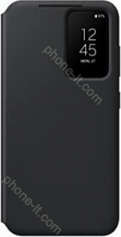 Samsung Smart View wallet case for Galaxy S23 black 