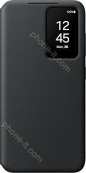 Samsung Smart View wallet case for Galaxy S24 black 