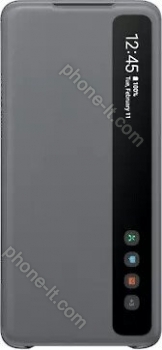 Samsung Smart clear View Cover for Galaxy S20+ grey 