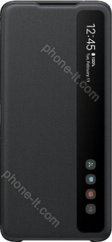 Samsung Smart clear View Cover for Galaxy S20 Ultra black 