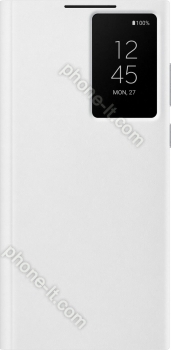 Samsung Smart clear View Cover for Galaxy S22 Ultra white 