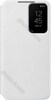 Samsung Smart clear View Cover for Galaxy S22 white 