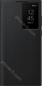 Samsung Smart clear View Cover for Galaxy S22 Ultra black 