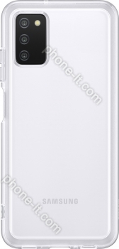 Samsung Soft clear Cover for Galaxy A03s transparent 