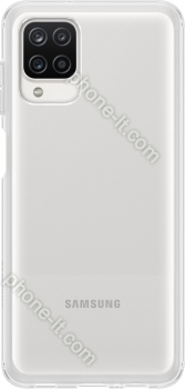 Samsung Soft clear Cover for Galaxy A12 transparent 