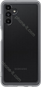 Samsung Soft clear Cover for Galaxy A13 5G black 
