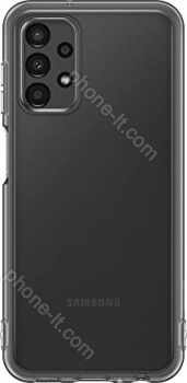 Samsung Soft clear Cover for Galaxy A13 black 