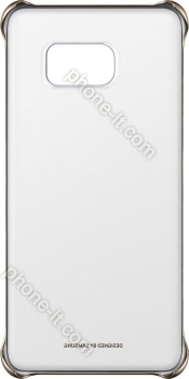 Samsung clear Cover for Galaxy S6 Edge+ gold 