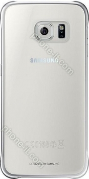 Samsung clear Cover for Galaxy S6 silver 