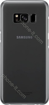 Samsung clear Cover for Galaxy S8 black 