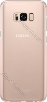 Samsung clear Cover for Galaxy S8+ pink 