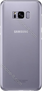 Samsung clear Cover for Galaxy S8+ purple 