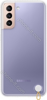 Samsung clear Protective Cover for Galaxy S21+ white 