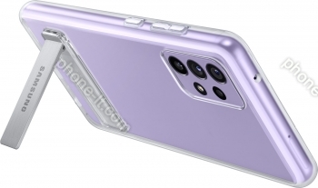 Samsung clear Standing Cover for Galaxy A72 