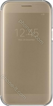 Samsung clear View Cover for Galaxy A5 (2017) gold 