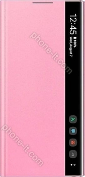 Samsung clear View Cover for Galaxy Note 10 pink 