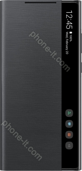 Samsung clear View Cover for Galaxy Note 20 mystic black 