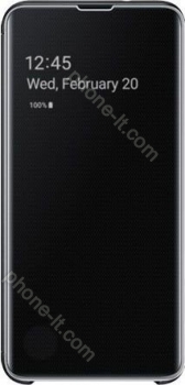 Samsung clear View Cover for Galaxy S10e black 