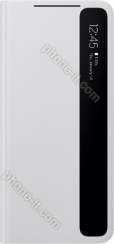 Samsung clear View Cover for Galaxy S21 Ultra grey 