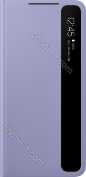 Samsung clear View Cover for Galaxy S21+ purple 