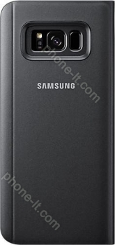 Samsung clear View Standing Cover for Galaxy S8+ black 