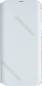 Samsung wallet Cover for Galaxy A40 white 
