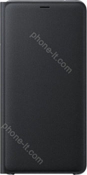 Samsung wallet Cover for Galaxy A9 (2018) black 
