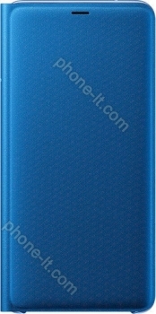 Samsung wallet Cover for Galaxy A9 (2018) blue 