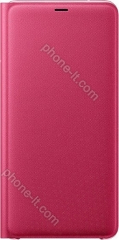 Samsung wallet Cover for Galaxy A9 (2018) pink 